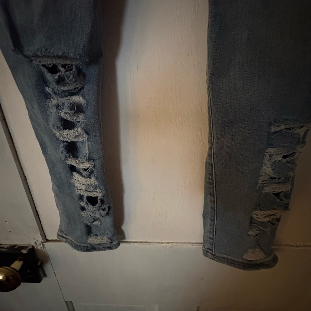 American Eagle Blue Skinny Vintage-Inspired Jeans - Picture 6 of 9